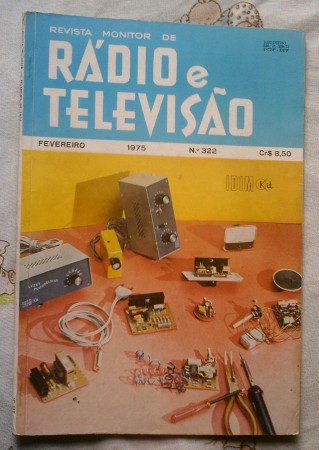Revista Monitor De Rádio E Televisão Nº 322 - Setembro 1975